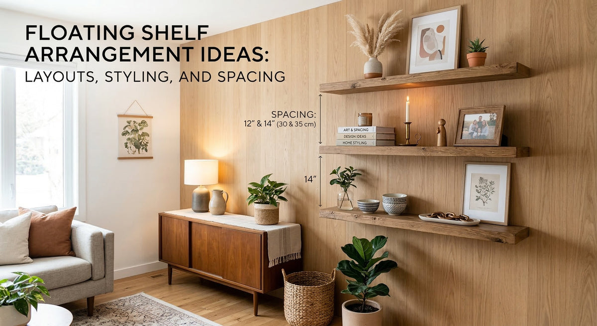 How to Arrange Floating Shelves: Best Complete Guide
