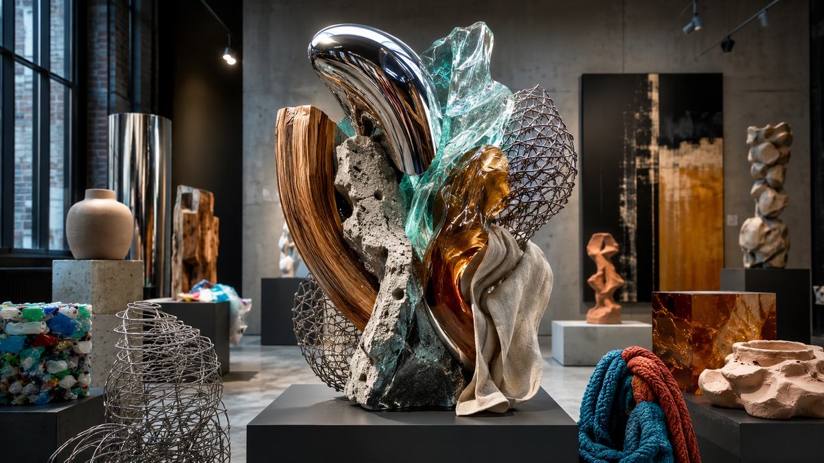 What Is Contemporary Sculpture Made Of? Materials in Modern Art