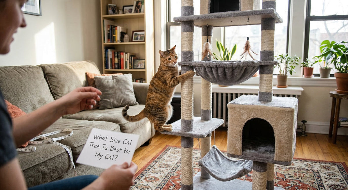 What Size Cat Tree Is Best for My Cat? A Complete Sizing Guide