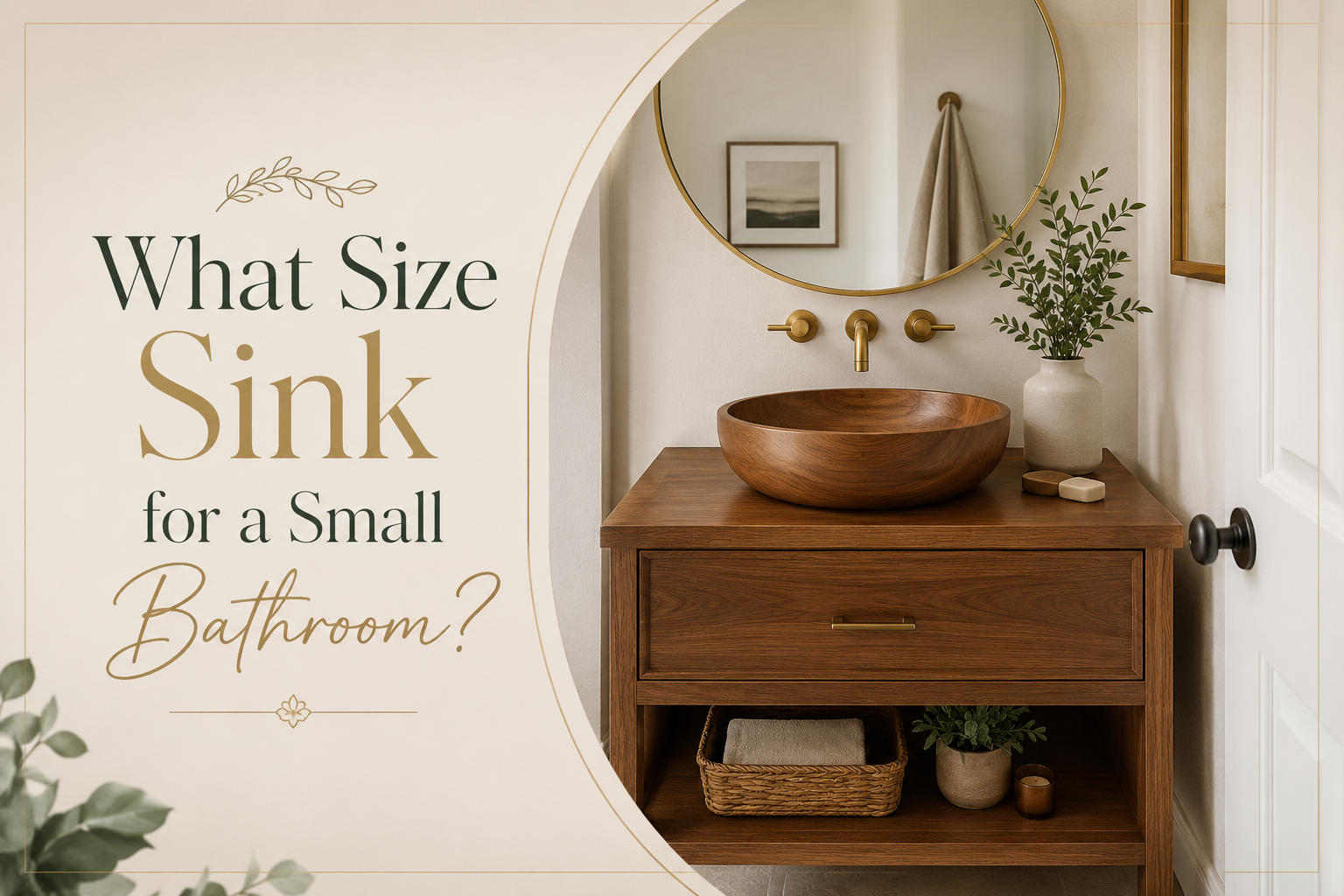 What Size Sink for a Small Bathroom? How to Choose
