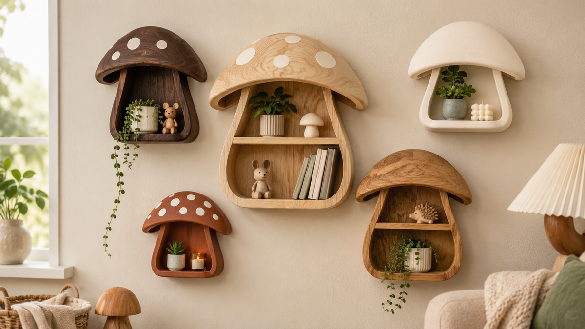 How to Choose the Best Mushroom Shelf: Materials, Styles, and What to Look For