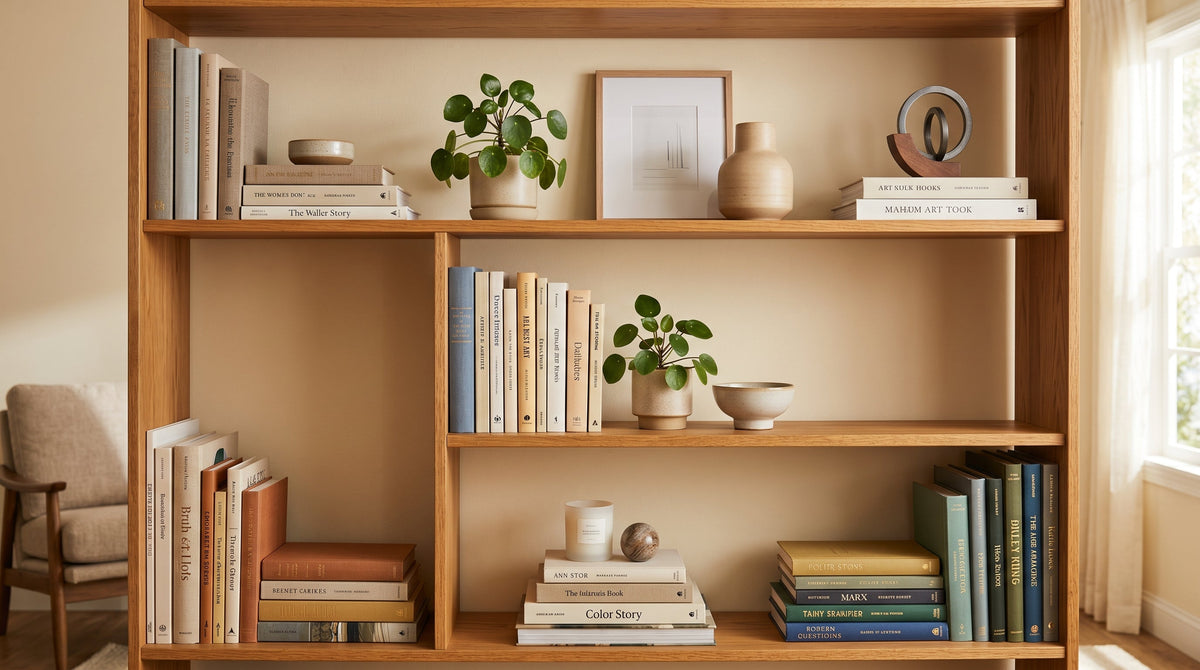 What Is the Bookshelf Rule? Best Styling Guide for Balanced Shelves