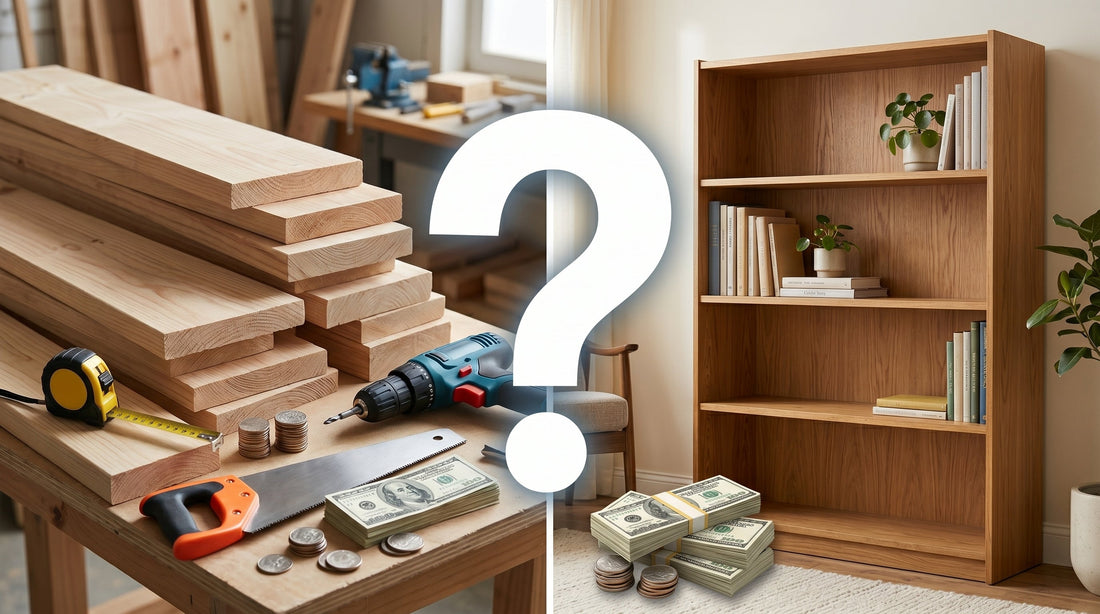 Is It Cheaper to Buy or Build a Bookshelf? Cost Comparison Guide