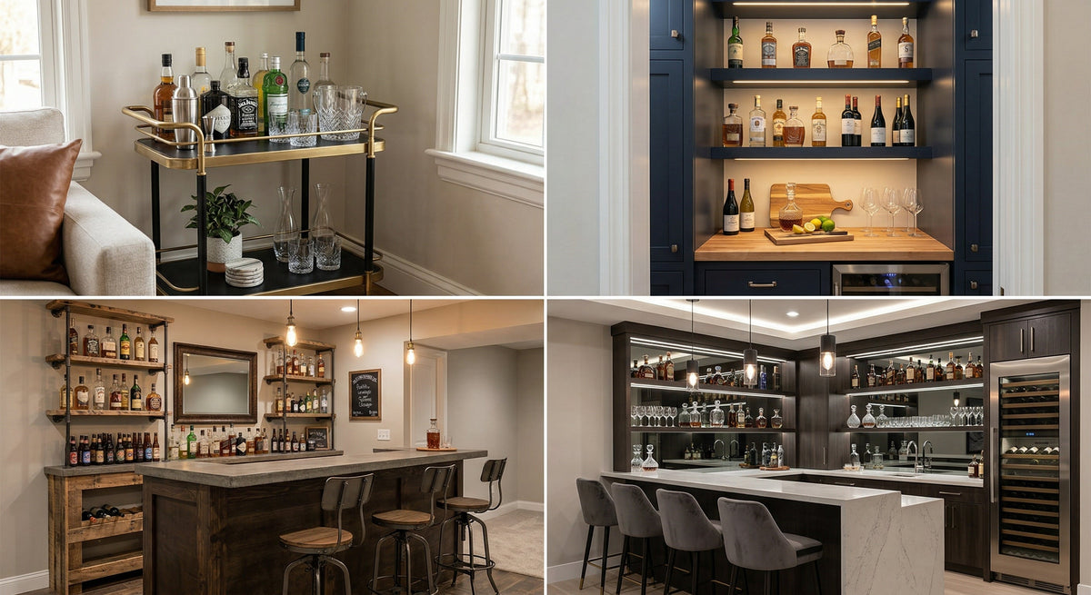 Home Bar Setup Ideas: How to Build, Stock, and Style Your Own Bar