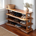 Handmade Entryway Wooden Shoe Storage Bench CTIBE25003