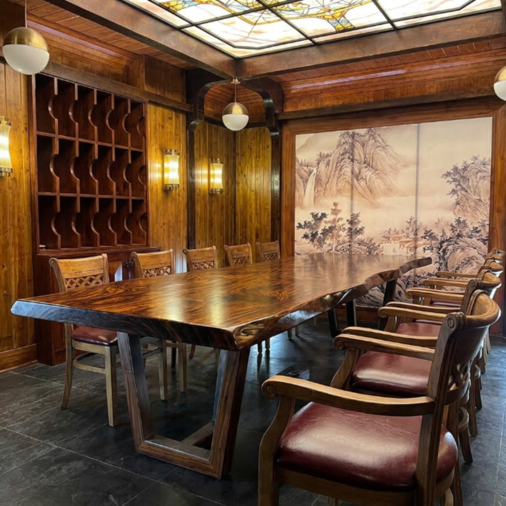 Handmade Live Edge Dining Table For Dining Room CTIDN25002