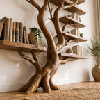Live Edge Natural Tree Root Wall Shelf CTITB25007