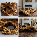 Root Coffee Tables for Nature Inspired Living Space Solid Wood CTICF25006
