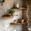 Live Edge Wooden Floating Shelves CTIFL25005