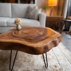 Rustic Solid Wood Coffee Table CTICF25002
