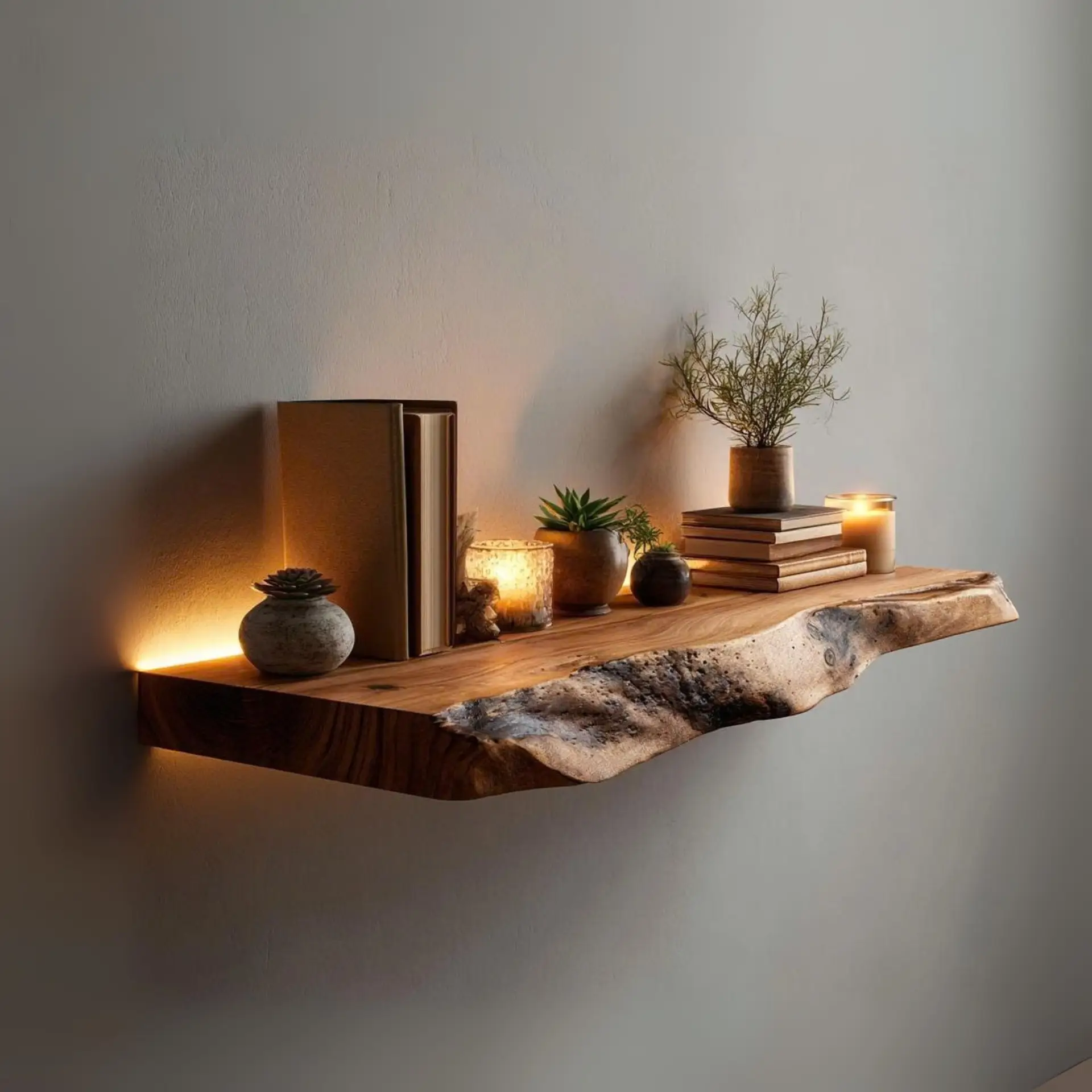 Live Edge Floating Shelf CTIFL25001