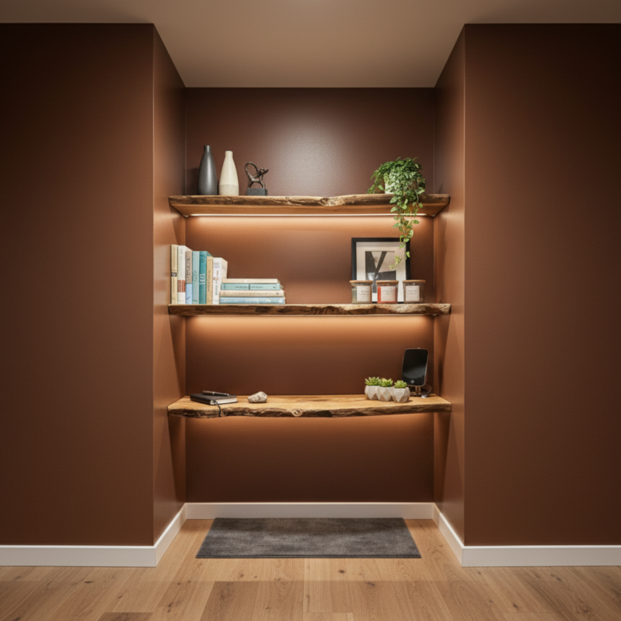 Floating Shelves Solid Wood Decor Home Gift CTIFL25011