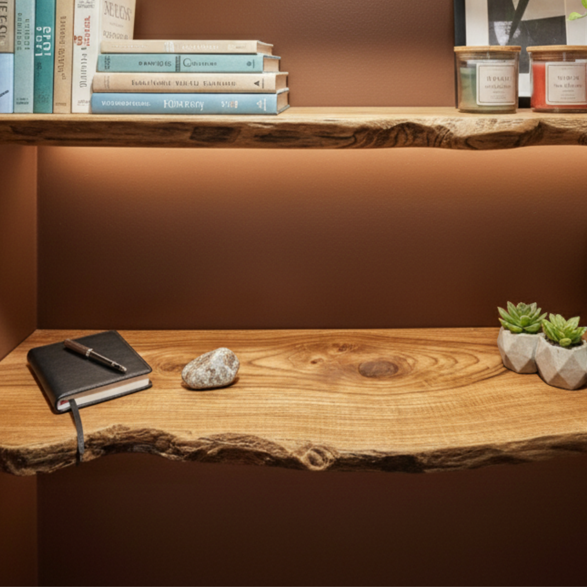 Floating Shelves Solid Wood Decor Home Gift CTIFL25011